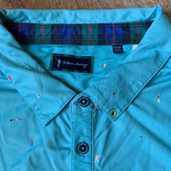 William Murray Golf Polo Shirt Sz XL - Picture 8 of 14
